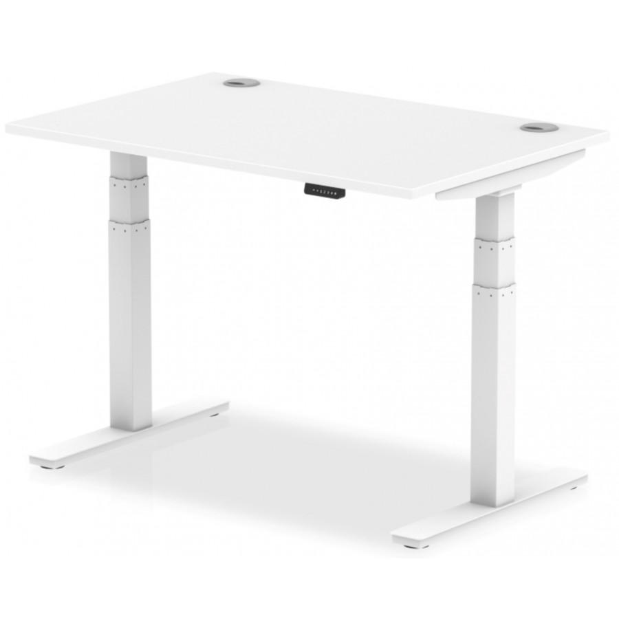 Rayleigh Air Height Adjustable Sit Stand Desk With Cable Ports